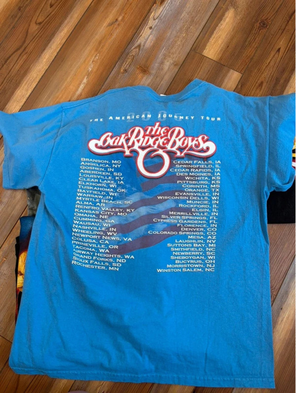 Bundle of Vintage Oak Ridge Boys Band Tshirts size L - Picture 2 of 7
